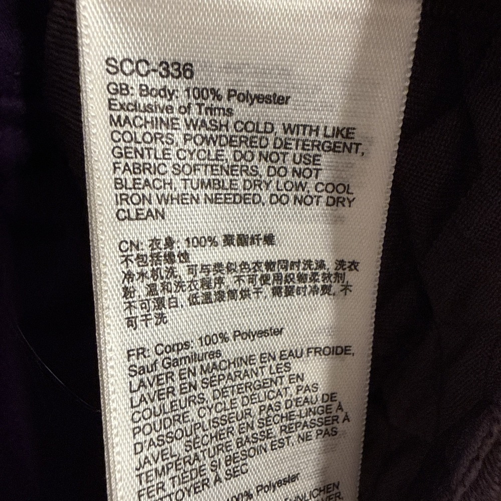 Marmot Annie Purple Quilted Funnel Neck Pullover Women XL  Activewear Athleisure - Picture 7 of 9